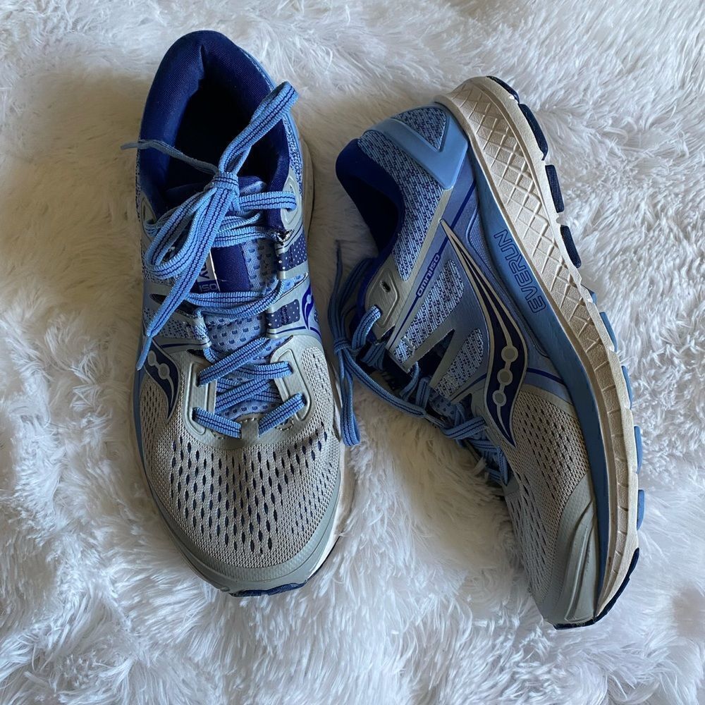 Saucony Everun Sneakers Blue Women’s Running Athletic Size 8‎